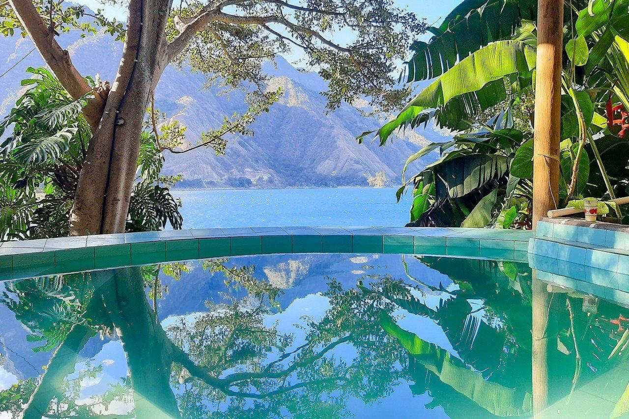 Eco Hotel Uxlabil Atitlan San Juan La Laguna Exteriör bild