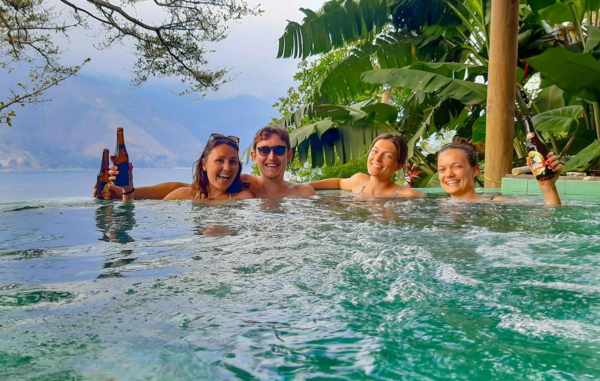 Eco Hotel Uxlabil Atitlan San Juan La Laguna Exteriör bild