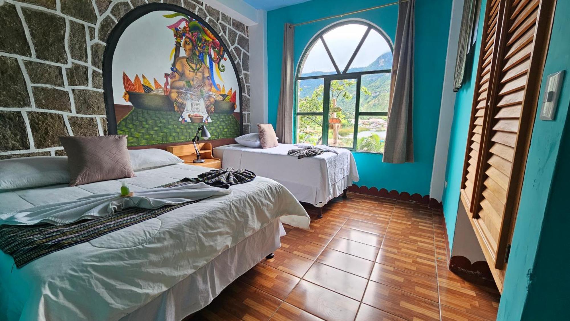 Eco Hotel Uxlabil Atitlan San Juan La Laguna Exteriör bild