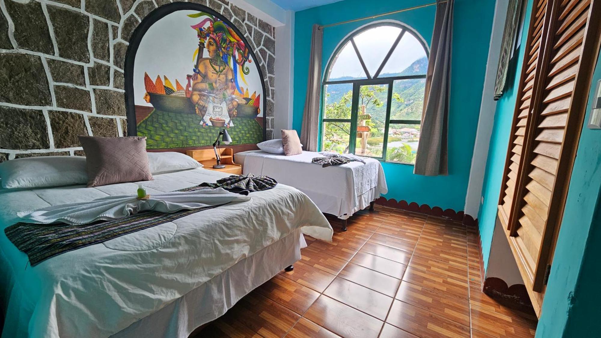 Eco Hotel Uxlabil Atitlan San Juan La Laguna Exteriör bild