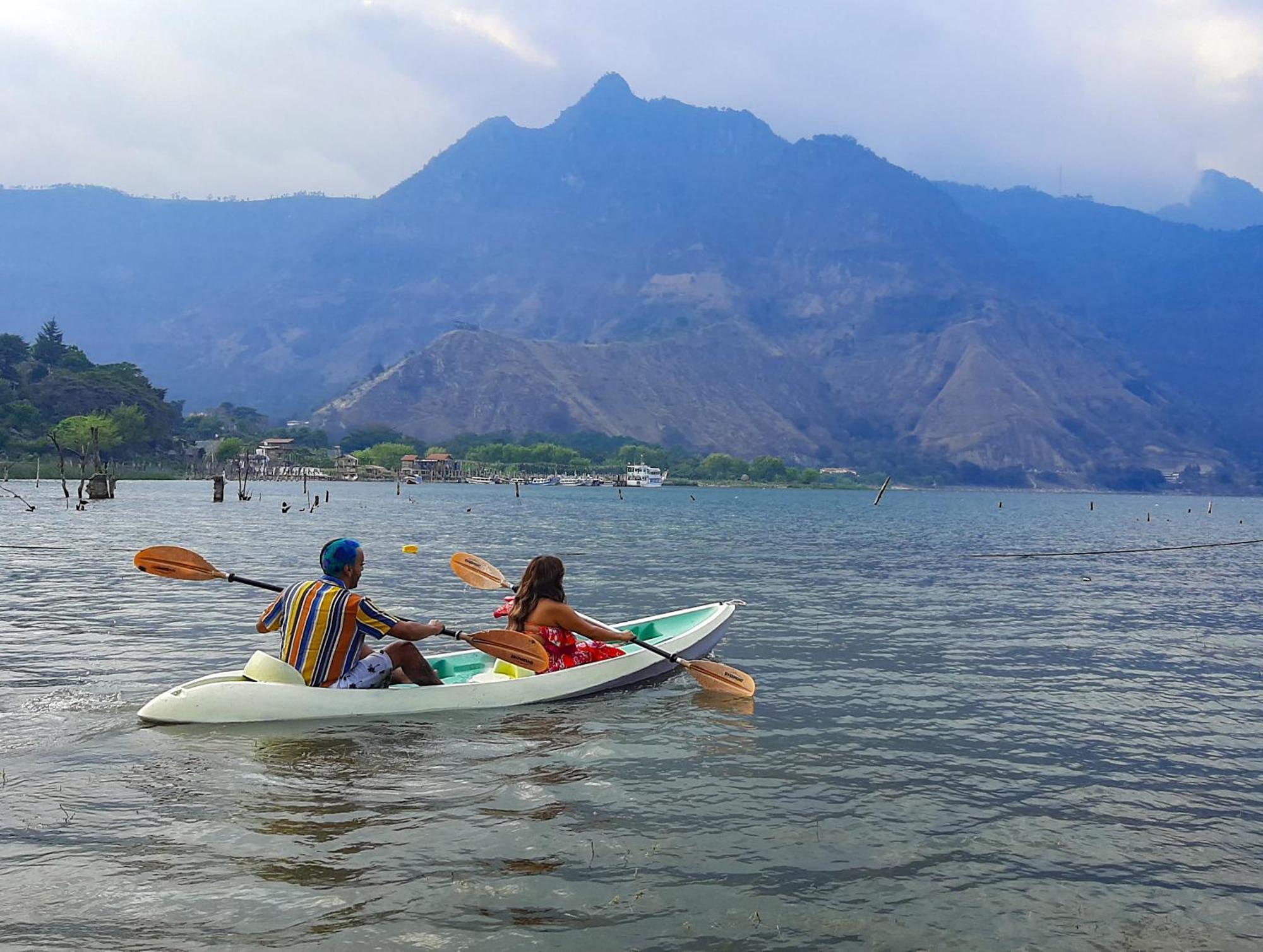 Eco Hotel Uxlabil Atitlan San Juan La Laguna Exteriör bild