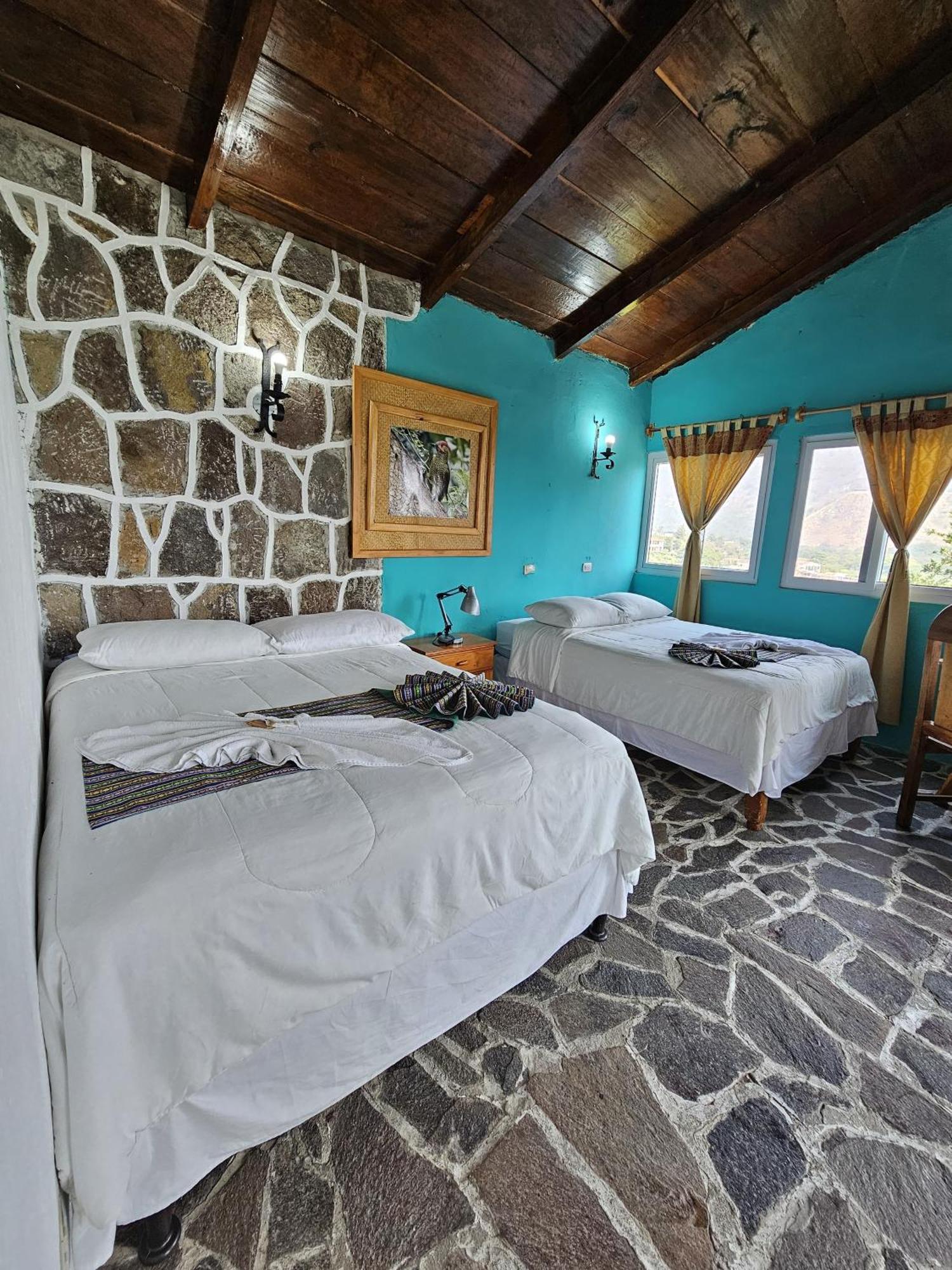 Eco Hotel Uxlabil Atitlan San Juan La Laguna Exteriör bild