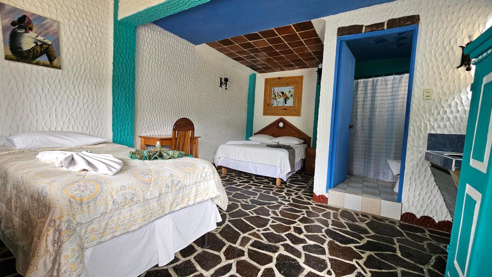 Eco Hotel Uxlabil Atitlan San Juan La Laguna Exteriör bild