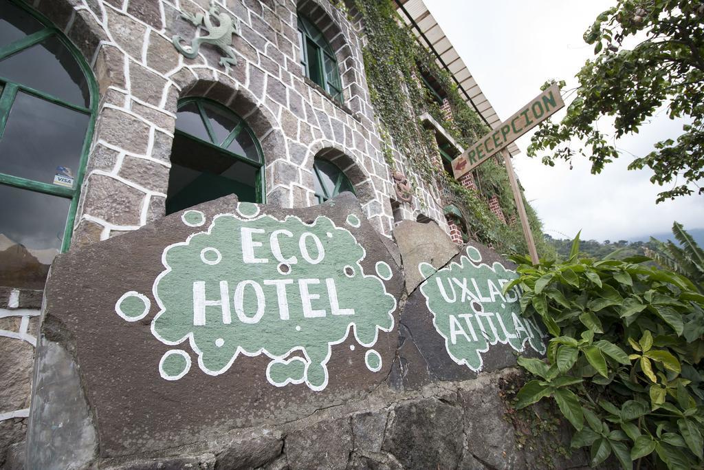Eco Hotel Uxlabil Atitlan San Juan La Laguna Exteriör bild