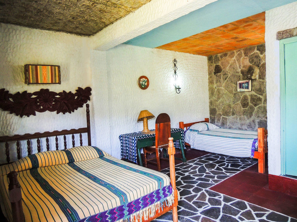 Eco Hotel Uxlabil Atitlan San Juan La Laguna Exteriör bild